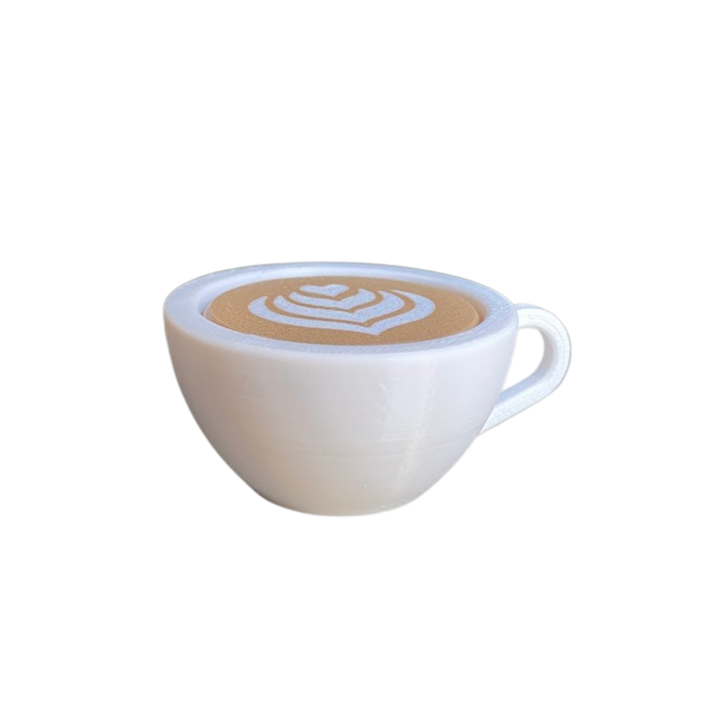 Xícara de Café Latte Clicker