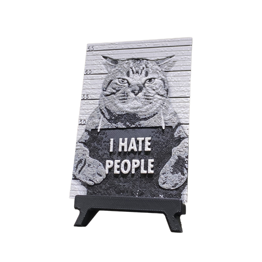 CARD - Gato "I Hate People"