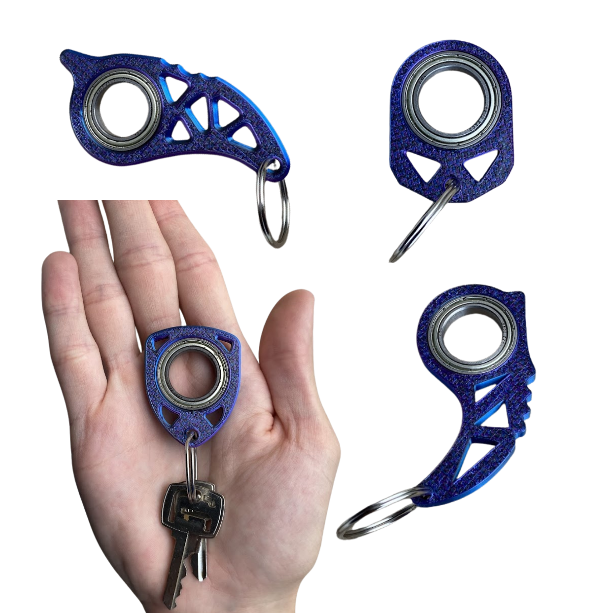 Chaveiro Karambit - Roxo Cósmico