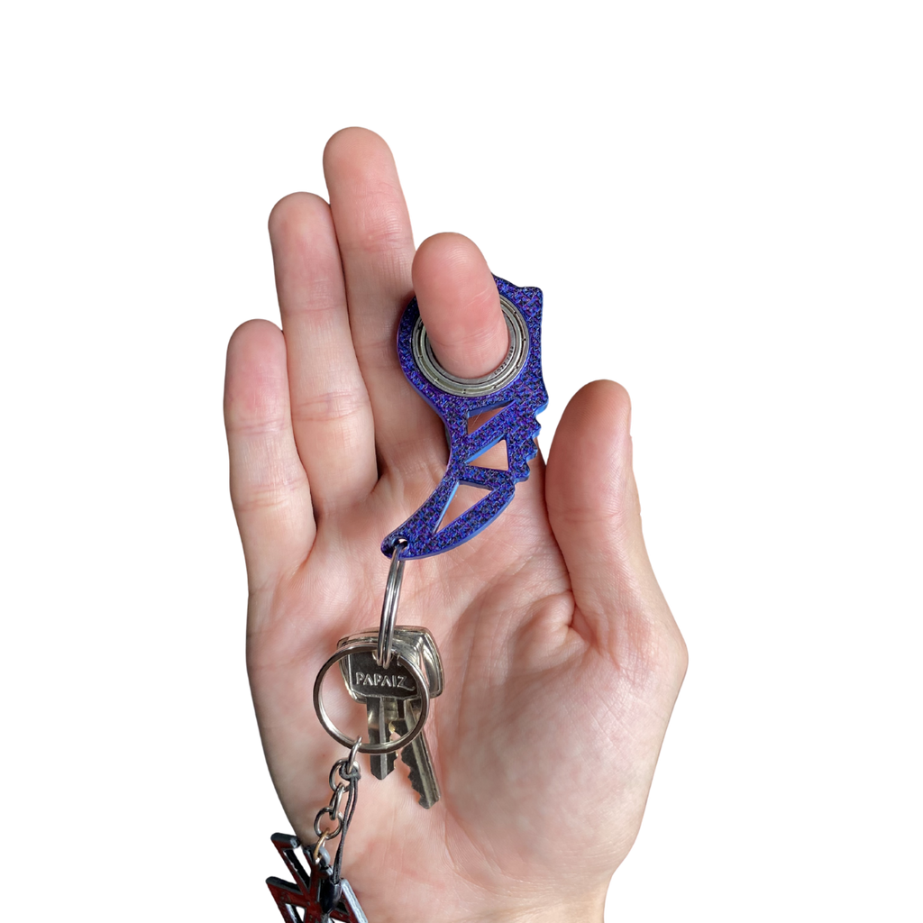 Chaveiro Karambit - Modelos Roxo Cósmico