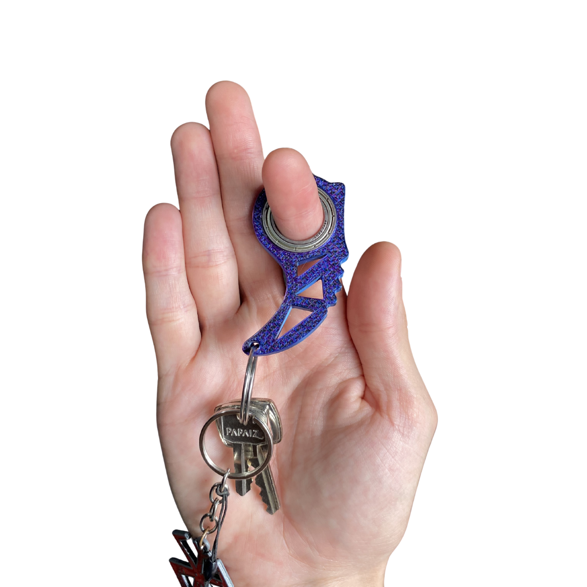 Chaveiro Karambit - Roxo Cósmico